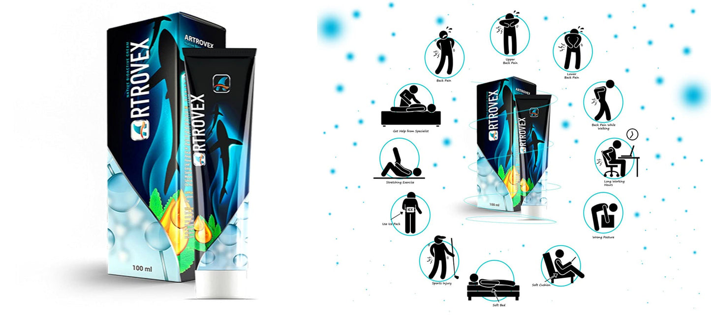 ARTROVEX gelenksmuskulatur creme 2 tube x100 ml Joints Muscle cream