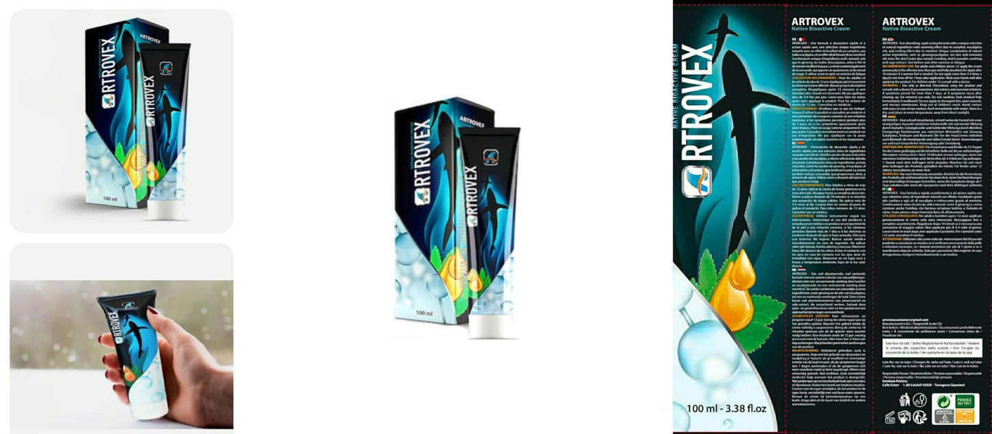 Multipack de ARTROVEX 3x100 ml Joints Muscle Cream total 300 MLT